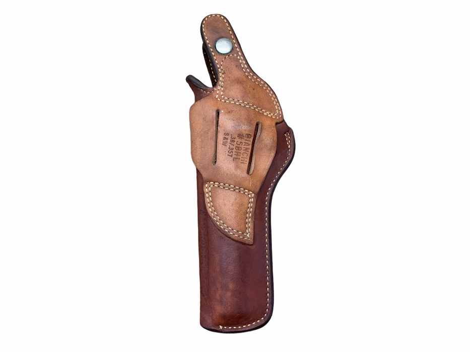 Bianchi Leather Tan Holster 5BHL .38 / 357 S&W Right Handed GH45