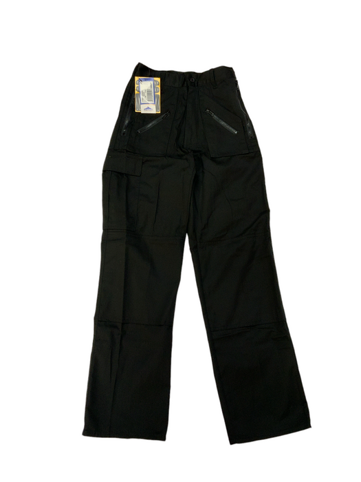 New Male Portwest Action Trousers Black Cargo S887 PWT02N
