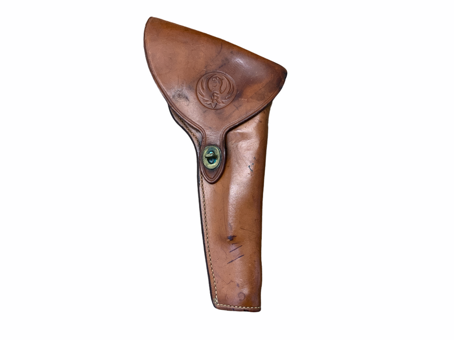 Bianchi Leather Tan Holster Handmade For Ruger 6.5" Blackhawk