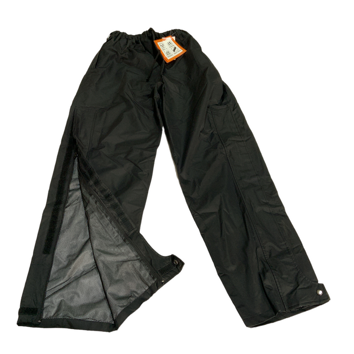 Opgear Waterproof Trousers Overtrousers Unisex Black New OPGWP01N