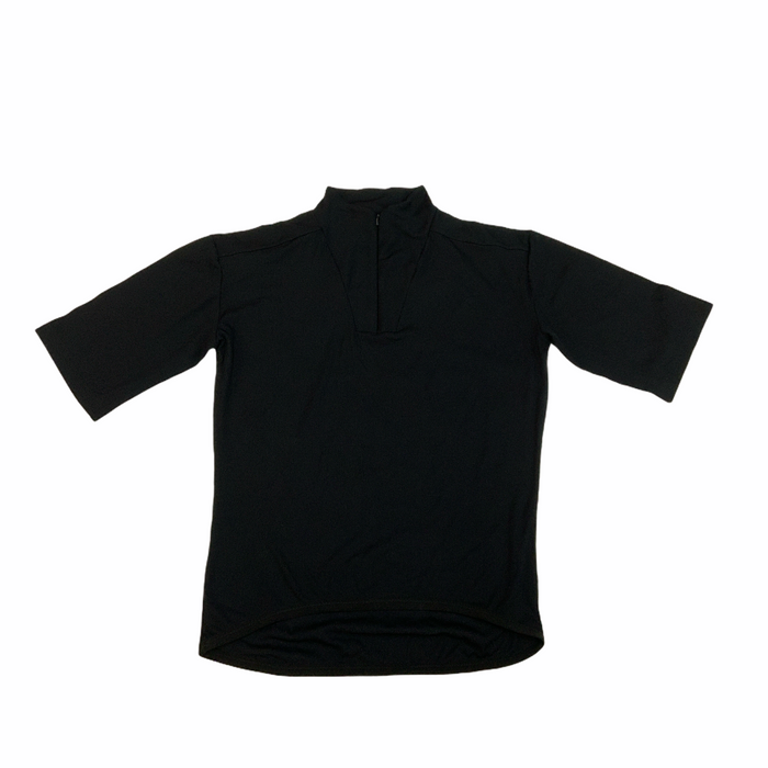 KIT DESIGN Male Black Breathable Short Sleeve Wicking Shirt   WKS14A