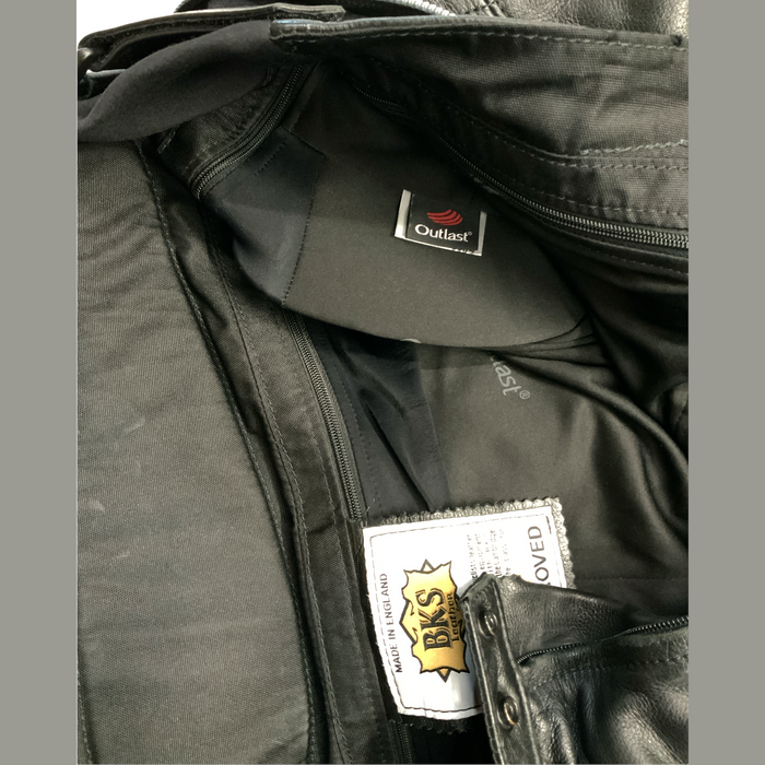 BKS Leather Trouser Black From Two Piece BKSTRS01