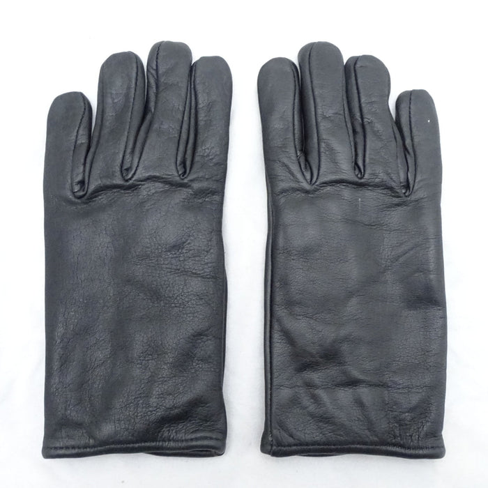 Black Leather Gloves Cut Resistant Bennett Safetywear Sentinel-C  GLV05A