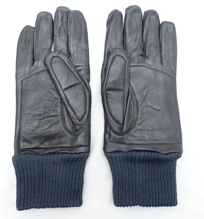 Bennett Firearms Tactical Padded Black Leather Gloves GLV07A