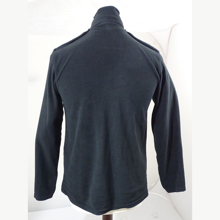 Lightweight Fleece Base Layer 1/4 Zip Black BLAFLC01B