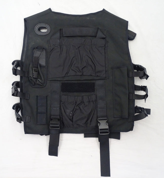 MLA Black Tactical Load System Tac Vest Security Dog Handler Marshal BV03