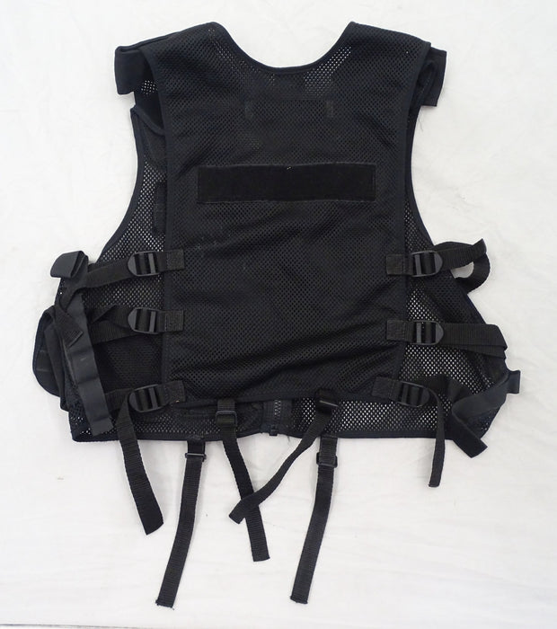 Black Tactical Load System Tac Vest Security Dog Handler Marshal BV04