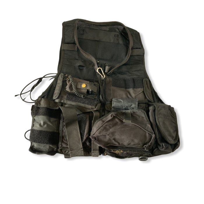 ARV MK2 Black Tactical Load System Tac Vest Security Dog Handler OBTV17