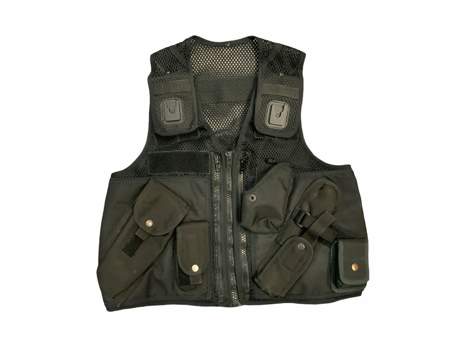 Black Tactical Load System Tac Vest Security Dog Handler Marshal BV20B Grade B
