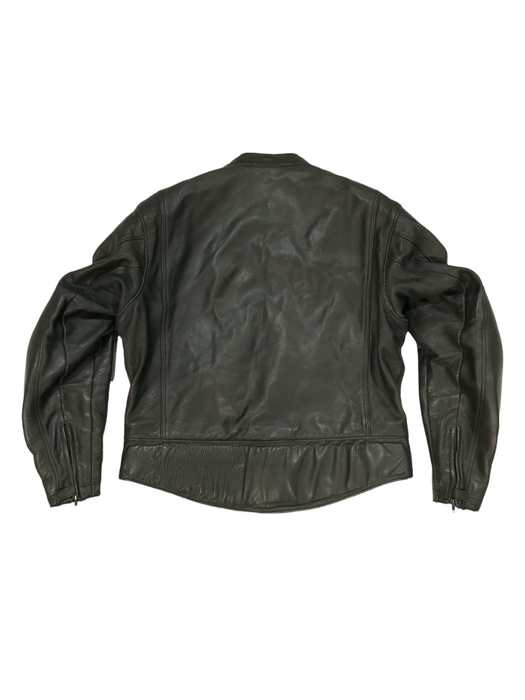 BKS Leather Motorbike Jacket Black From Two Piece Chest 48” BKSJKT09B GRADE B