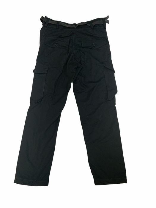 Used Men's Black Tactical Waterproof Ripstop Combat Trousers Grade B