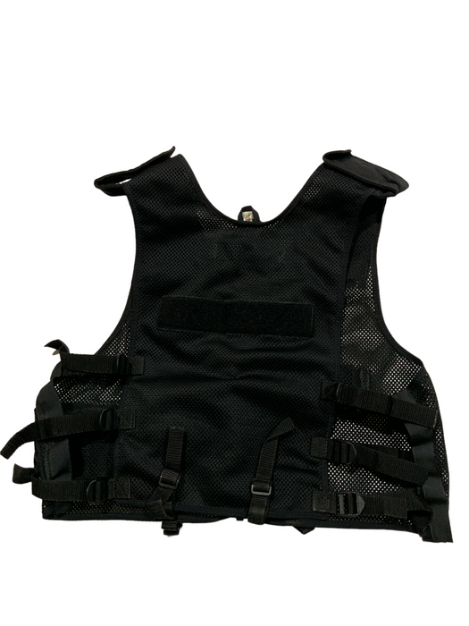 Black Tactical Load System Tac Vest Security Dog Handler Grade B OBTV46