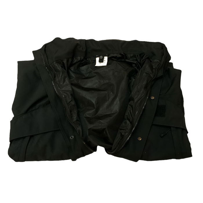 Black Waterproof Jacket Coat 3/4 Security Dog Handler OJ125