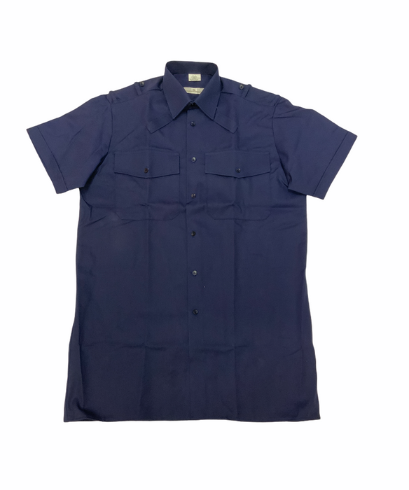 Mens short sleeve hot sale navy shirt