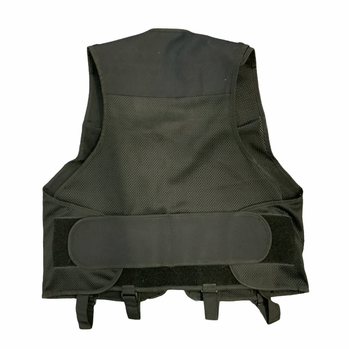 Protec Tactical Vest Black Combat Security Paintballing BV14A
