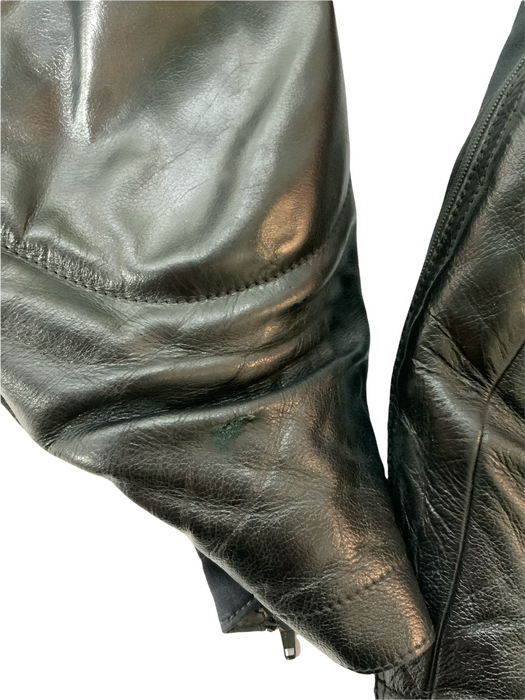 BKS Leather Motorbike Trouser Black From Two Piece Waist 35" BKSTRS02B Grade B