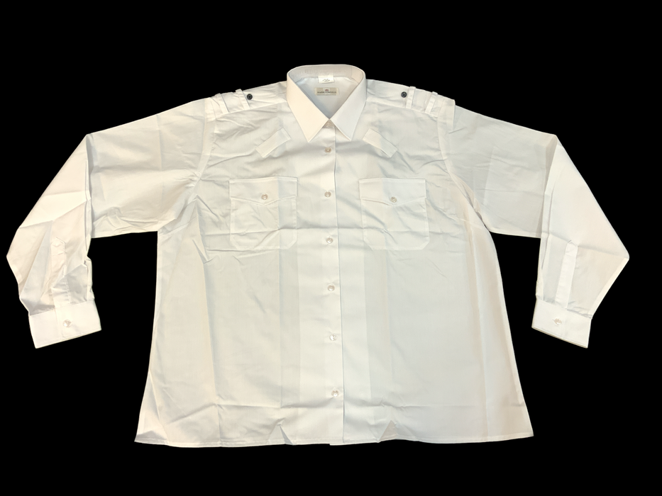 New Harrison Field Female Long Sleeve White Uniform Shirt Security Prison FSW02