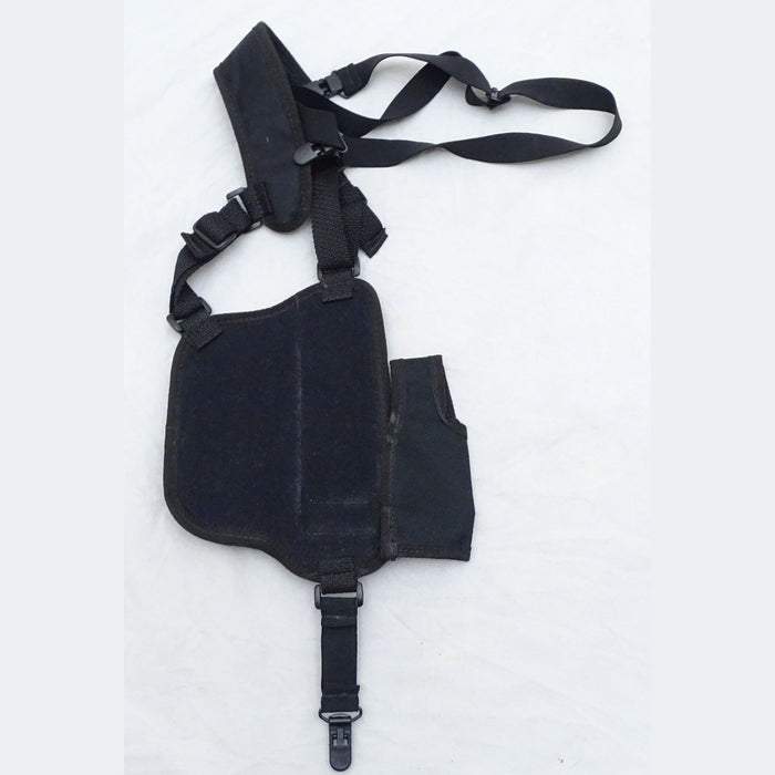 Protec Covert Harness Vest with pouches for CS Baton Cuffs Black CH04A