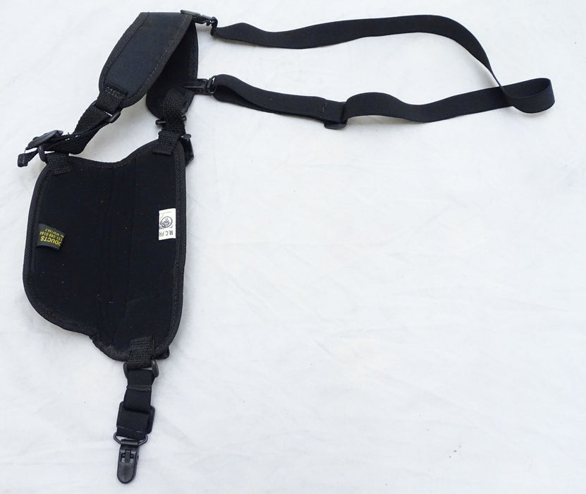 Protec Black Covert Harness Covert Vest & Baton And Cuffs Pouch CH05A