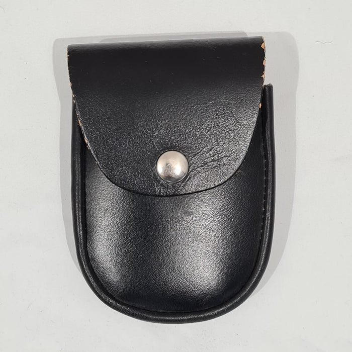 Chain Link Handcuff Holder Pouch Closed Top Leather 2" Belt Loop YR-BLTHCF07A