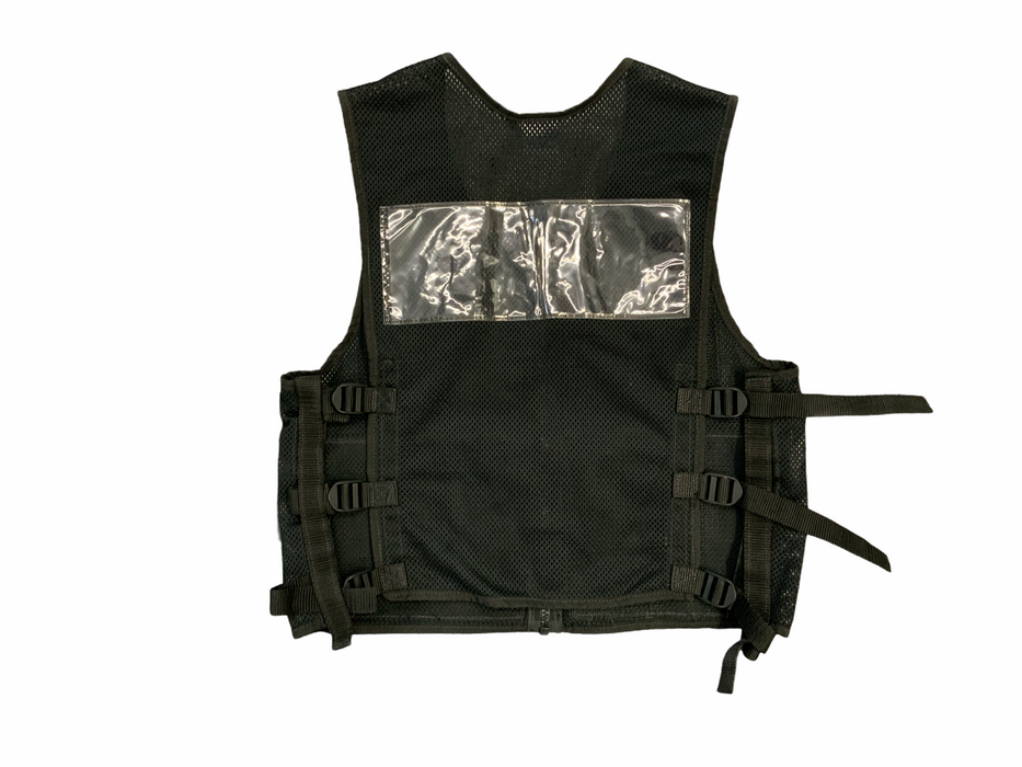 Black Tactical Load System Tac Vest Security Dog Handler Marshal BV17A Grade A