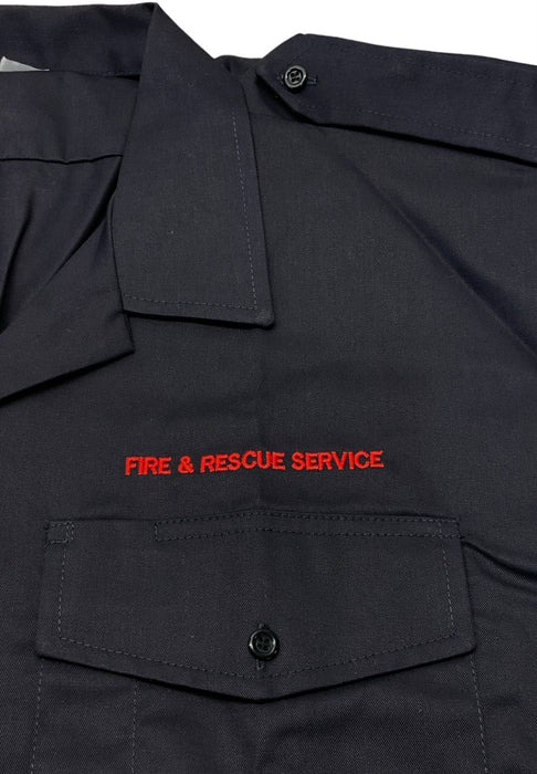New Genuine Female Fire & Rescue Service Short Sleeve Shirt Firefighter FFRS01N