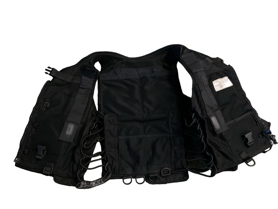 ARV MK2 Black Tactical Load System Tac Vest Security Dog Handler OBTV51