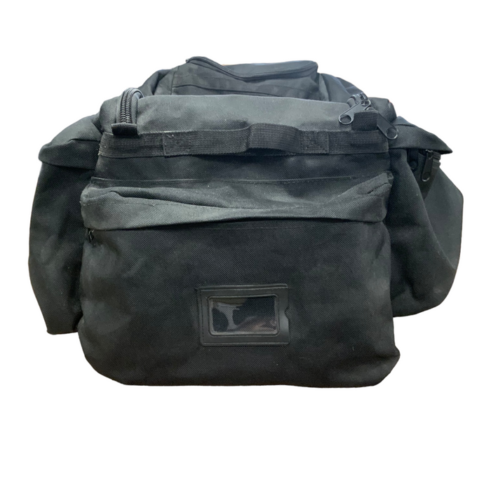 Black Tactical Durable Nylon Short Handled Kit Bag Large Rucksack KB03A