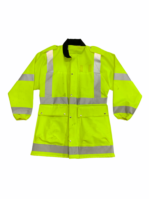 Hi Viz Waterproof Coat Security OJ73B