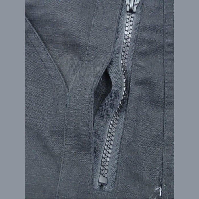 Ripstop Tactical Cargo Trouser Black Male Patrol Security R3UB