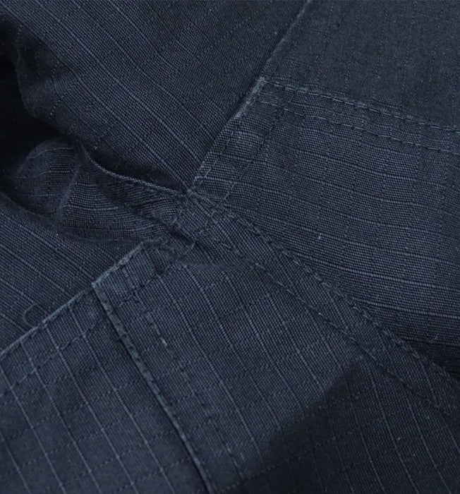 Ripstop Tactical Cargo Trouser Black Male Patrol Security R3UB