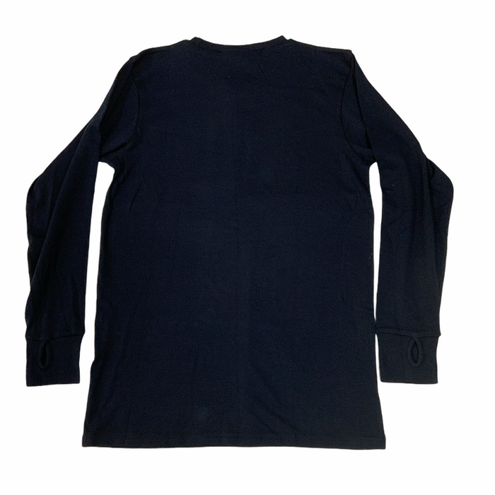 New Ballyclare Men's Navy Blue Flame Retardant Base Layer Long Sleeve TWTOP04N