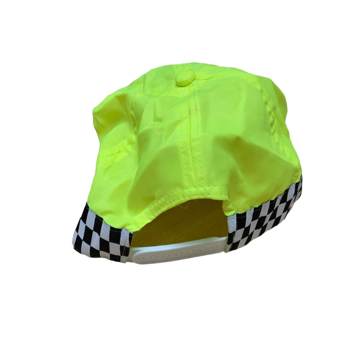 Genuine Hivis Yellow Police Branded Baseball Cap Style 1
