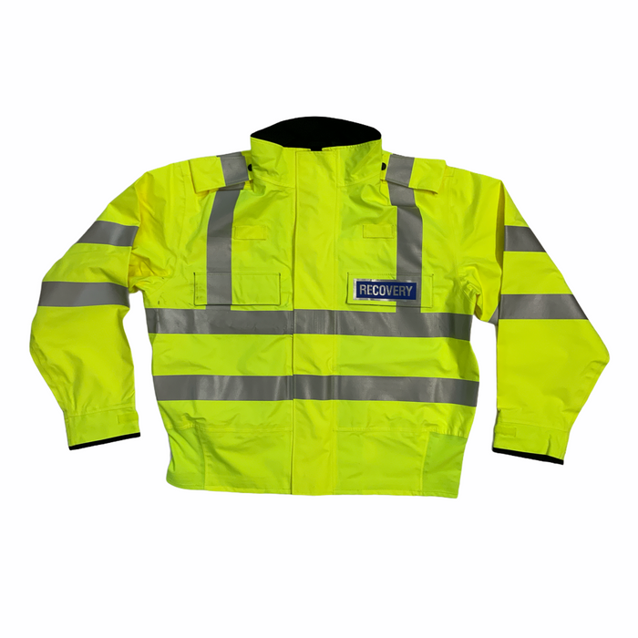 New Hivis Yellow Goretex Waterproof Blouson Bomber Jacket PHVGBJ2N