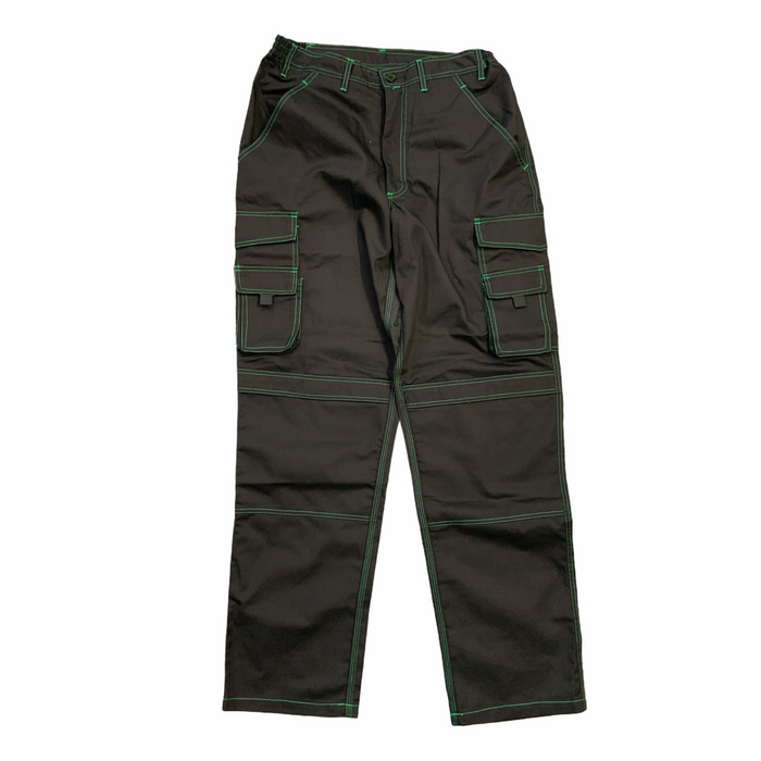 New Male Cargo Trousers Black Tactical Patrol Security Dog Handler Mechanic D2N