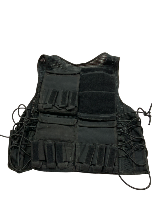 Black Tactical Load System Tac Vest Security Dog Handler Grade B OBTV50