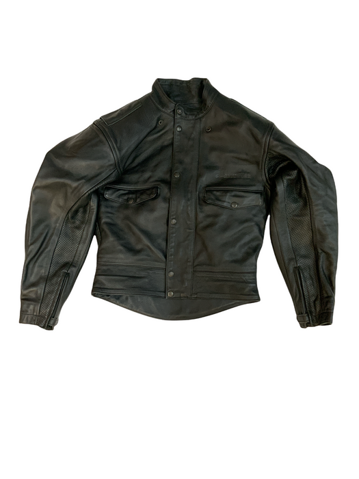 BKS Leather Jacket Black From Two Piece BKSJKT03A GRADE A