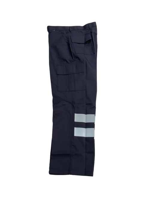 Benchmark T31 Reflective Cargo Trouser French Navy Polycotton New BMT01N