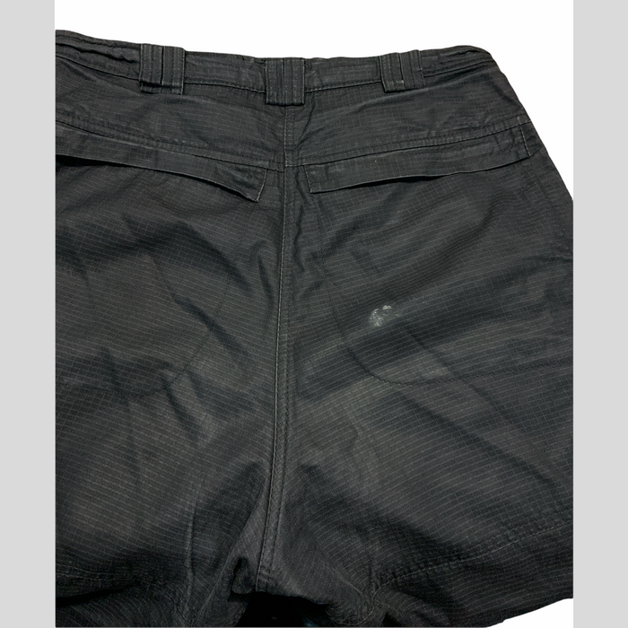 KIT DESIGN Men's Black Tactical Cargo Combo Shorts & Trousers Grade B