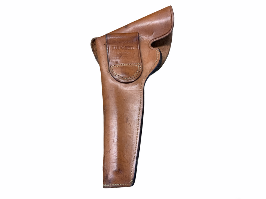 Bianchi Leather Tan Holster Handmade For Ruger 6.5" Blackhawk