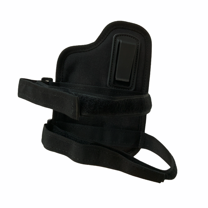 Black Leg Harness With CS Gas Baton Pouch OCH23