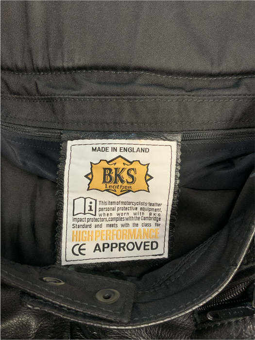 BKS Leather Trouser Black From Two Piece BKSTRS01