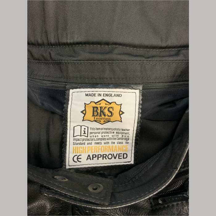 BKS Leather Trouser Black From Two Piece BKSTRS01