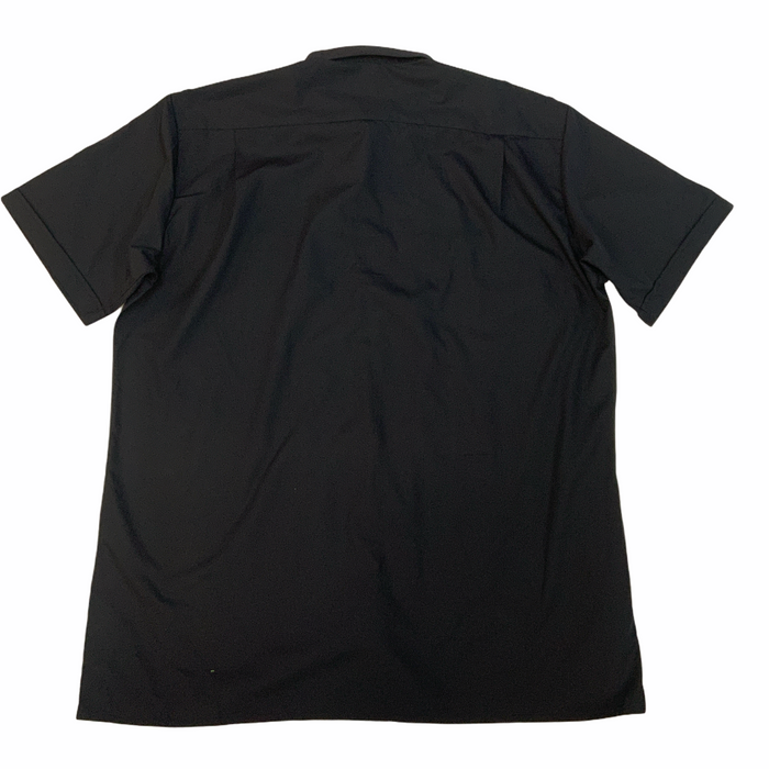 Men's Uniform Short Sleeve Shirt With Epaulettes Navy Blue NEW