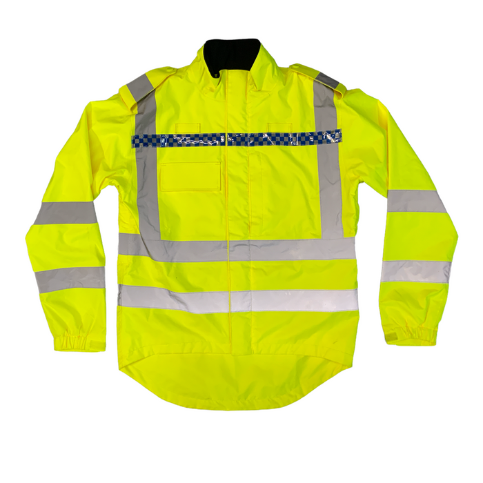 Endura Hi Vis Waterproof Cycling Jacket with Scooped Back HVCC10A