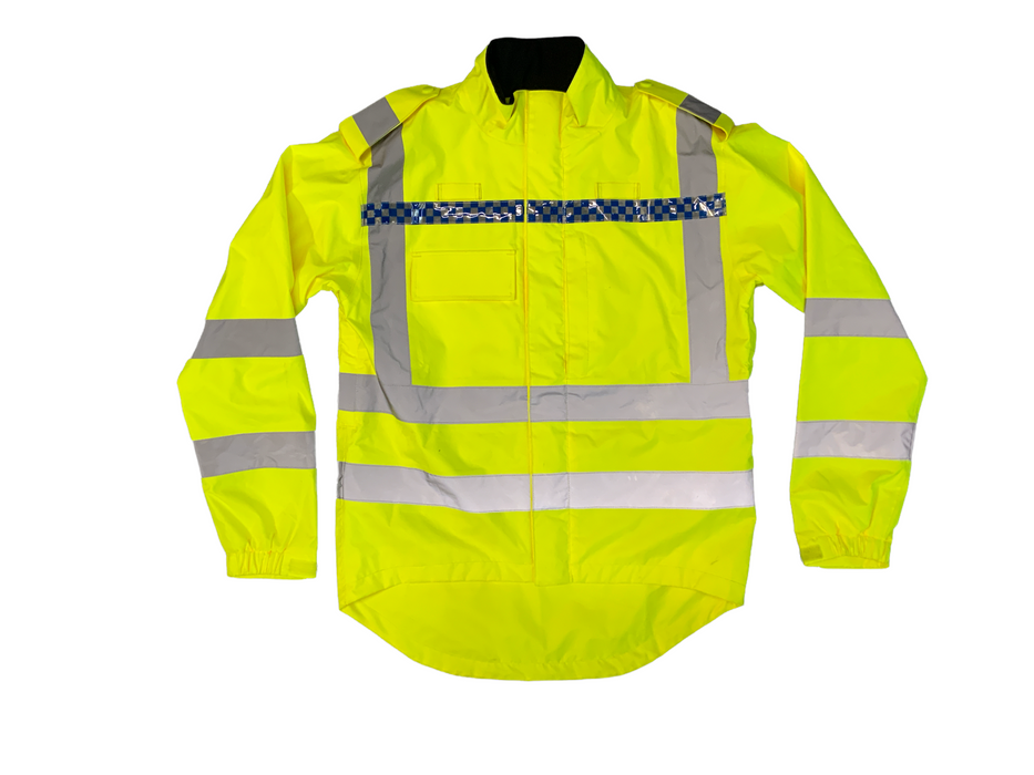 Endura Hi Vis Waterproof Cycling Jacket with Scooped Back HVCC10A