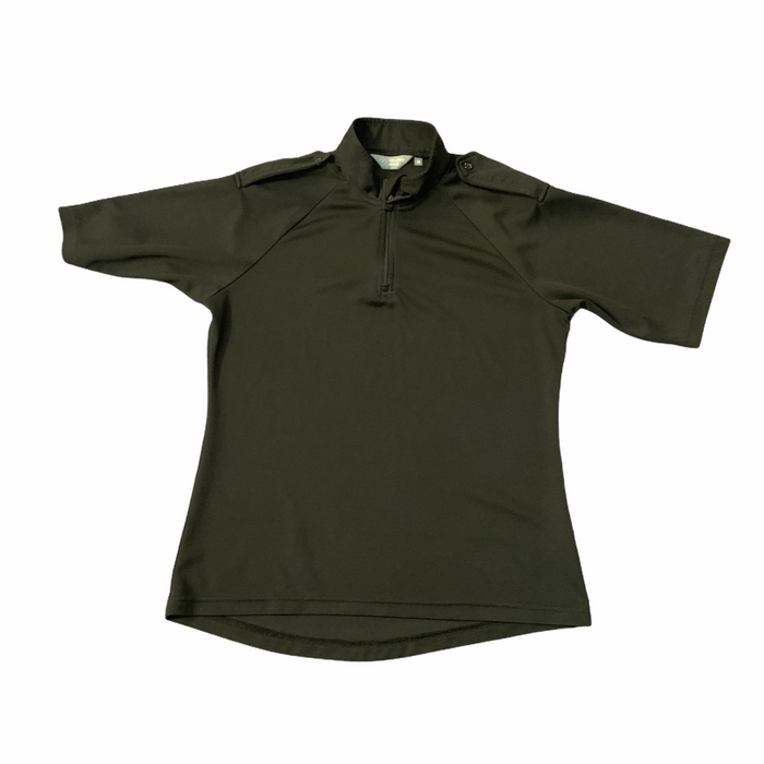 Female Black Breathable Wicking Shirt Epaulettes Security Dog Handler WKS01AF