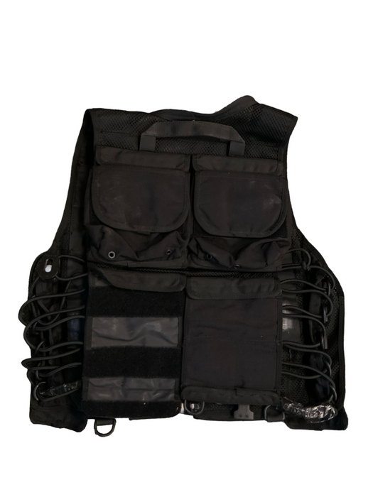 ARV MK2 Black Tactical Load System Tac Vest Security Dog Handler OBTV51