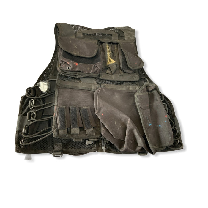 ARV MK2 Black Tactical Load System Tac Vest Security Dog Handler OBTV18