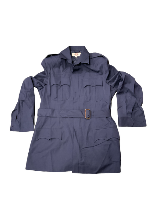 Navy Blue Classic Comfort Jacket No Buttons OJ137